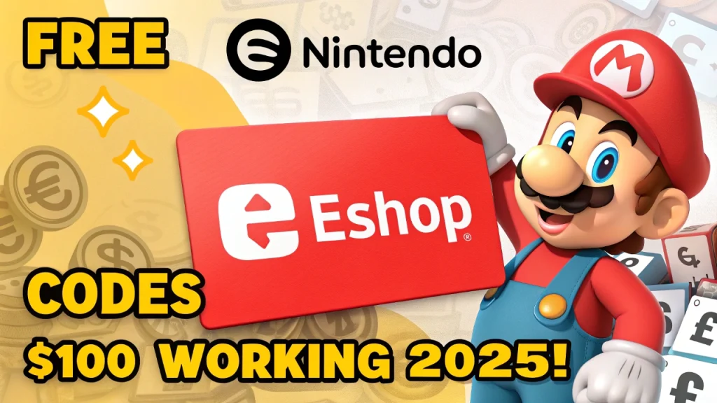 Best Websites and Apps to Get Free Nintendo Switch Gift Cards Online